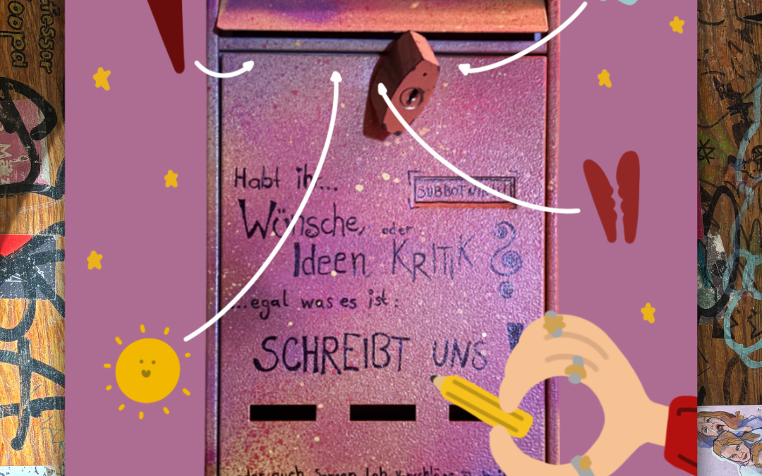 Wünsche, Kritik & Beschwerden willkommen!