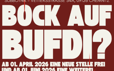Neue Bufdi-Stellen ab 01.04.2026 und 01.06.2026
